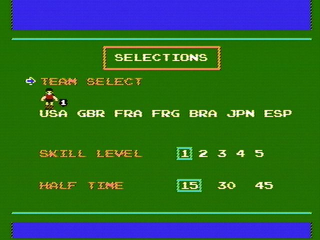 Soccer [5 Screw] screenshot 4 for NES